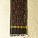 shop black - handloom silk cotton patola ikat stole