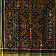 shop black - handloom silk cotton patola ikat stole