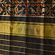 shop black - handloom silk cotton patola ikat stole
