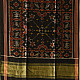 shop handloom silk cotton patola ikat black stole