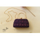 shop handmade Patola Silk Purse / Sling Purple Bag