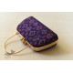 shop handmade Patola Silk Purse / Sling Purple Bag