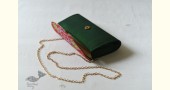 shop handmade Patola Purse Green & Golden Bag 