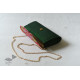 shop handmade Patola Purse Green & Golden Bag 