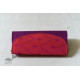 shop handmade Patola Purse Purple & Orange