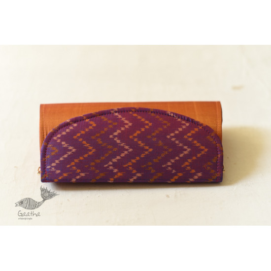 shop handmade Patola Purse Golden & Purple