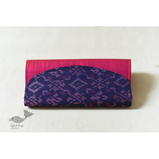 shop handmade Patola Purse Pink & Blue