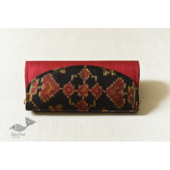 shop handmade Patola Purse Red & Black