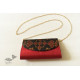 shop handmade Patola Purse Red & Black