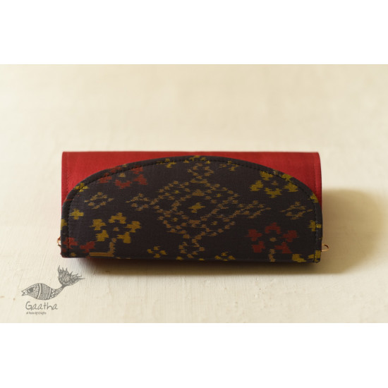 shop handmade Patola Purse Red & Black