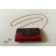 shop handmade Patola Purse Red & Black