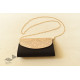 shop handmade Patola Purse Black White