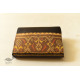 shop Patola Clutch Purse - Black & Golden