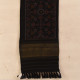 shop Handwoven Woolen Patola Black Muffler