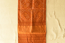 Vasant . वसंत ~ Woolen Patola Muffler ~ Mustard