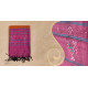 Tangaliya ~ Dupatta ~ Brown and Pink