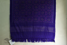 Vasant . वसंत | Woollen Ikat Patola Shawl