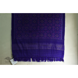 Vasant . वसंत | Woollen Ikat Patola Shawl