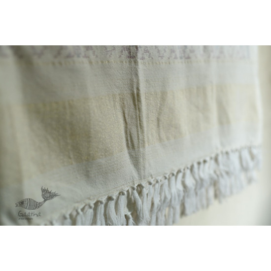 shop patola woolen shawl Off White