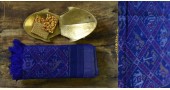 shop patola woolen shawl-Blue