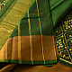 shop Handwoven Patola Silk Saree - Green Diamond Motif