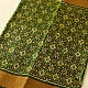 shop Handwoven Patola Silk Saree - Green Diamond Motif
