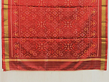 Rasika . रसिका ~ Patola Silk Dupatta ~ Maroon