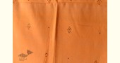 shop Handwoven Tangaliya Cotton Stole - Orange