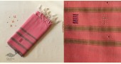 shop Handwoven Tangaliya Cotton Pink Stole