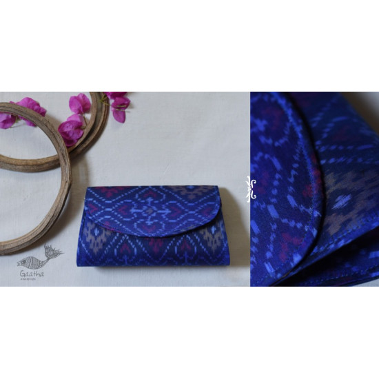 shop handmade Patola Purse / Sling Blue Bag 