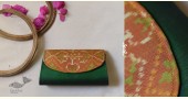 shop handmade Patola Purse / Sling Green & Golden Bag 