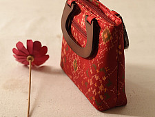 A pocket full of joy | Patola Maroon Handbag