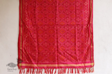 Rasika ✼ Patola Silk Dupatta ✼ 6 Rani Pink Dupatta