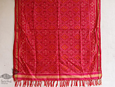 Rasika ✼ Patola Silk Dupatta ✼ 6 Rani Pink Dupatta