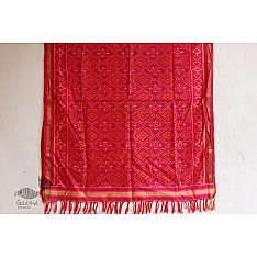 Rasika ✼ Patola Silk Dupatta ✼ 6 Rani Pink Dupatta