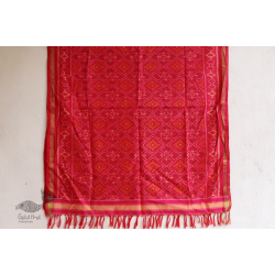 Rasika ✼ Patola Silk Dupatta ✼ 6 Rani Pink Dupatta