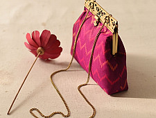 A pocket full of joy | Patola Clutch Purse / Sling Bag