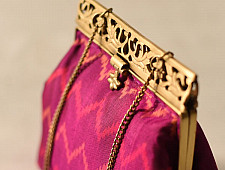 A pocket full of joy | Patola Clutch Purse / Sling Bag