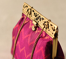 A pocket full of joy | Patola Clutch Purse / Sling Bag