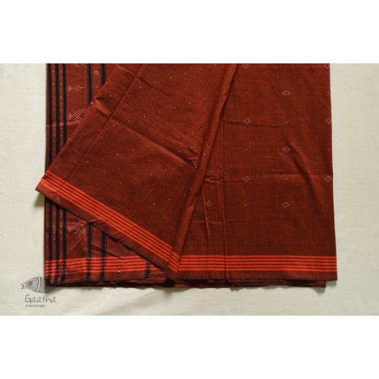 Tangaliya Handwoaven Cotton Saree