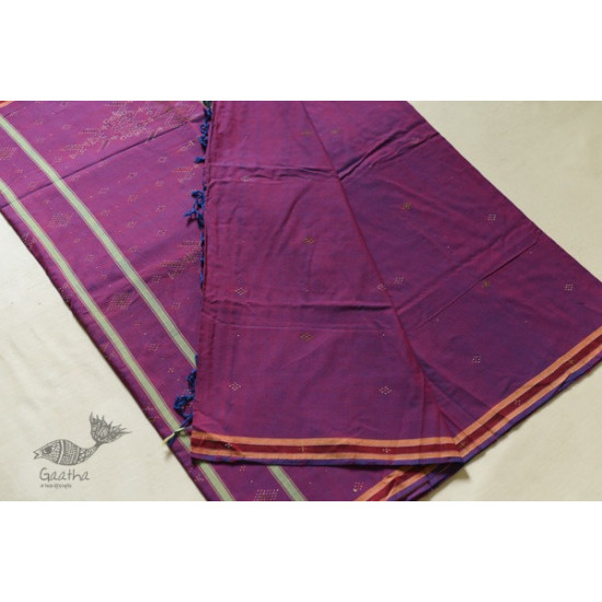 Tangaliya Handwoaven Cotton Saree