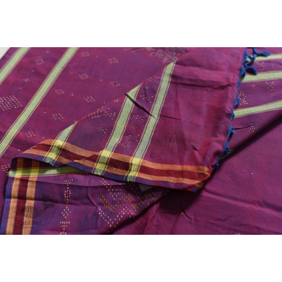 Tangaliya Handwoaven Cotton Saree