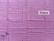 Aranya | Tangaliya Cotton Blouse Piece - Pink