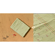 Aranya | Tangaliya Cotton Blouse Piece - Green