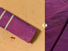 Aranya | Tangaliya Handwoaven Saree ~ Magenta