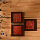 buy Patola Silk - Coasters (Set of Three)