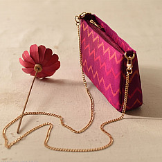 A pocket full of joy | Patola Sling Handbag