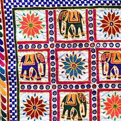 Wall Hanging ⁂ Kutchi Embroidered Traditional Wall Hanging Chakla