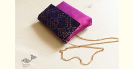 A pocket full of joy ~ Patola Sling Bag / Purse - Rani Pink & Purple