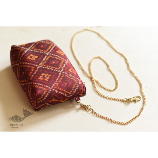 shop handmade Patola silk purse